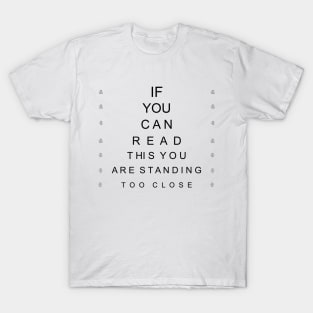 Eye Chart T-Shirt